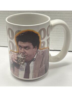CHEERS Norm Norman Ceramic Coffee Mug Cup TV Show Boston Bar Sitcom Graphic